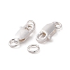 925 Sterling Silver Lobster Claw Clasps STER-A001-43-3