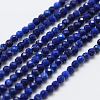 Natural Lapis Lazuli Bead Strands X-G-G663-48-4mm-1