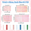 4 Styles OPP Plastic Bags ABAG-GA0001-30-2
