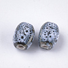 Handmade Porcelain Beads PORC-S498-07P-2