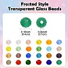 3600Pcs 24 Colors Transparent Glass Beads Strands EGLA-YW0003-13-3
