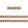 Golden Brass Enamel Curb Chain CHC-H103-07C-G-2