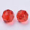 Transparent Acrylic Beads TACR-Q257-6mm-V12-3