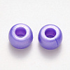 Plastic Pearlized Beads KY-R019-01-2