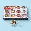DIY Eight Pointed Star Silicone Molds Kits DIY-OC0003-43-2