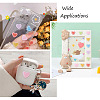 60Pcs 6 Colors Resin Cabochons Accessories RESI-YS0001-03-7