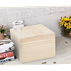 Wooden Box Storage for Handmade Soap WOOD-WH0103-40-6