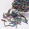 Glass Bugle Beads SEED-E001-12mm-409#-1