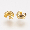 Brass Crimp Beads Covers EC266-1G-2