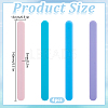 4Pcs 4 Colors Silicone Stirring Rods EPOX-DR0001-01B-2