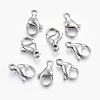 304 Stainless Steel Lobster Claw Clasps X-STAS-F182-01P-B-2