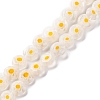Handmade Millefiori Lampwork Beads Strands LS-LAMP-G164-11O-1
