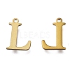 PVD Vacuum Plating  304 Stainless Steel Charms STAS-H112-L-AB-2
