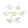 Electroplate Transparent Glass Beads EGLA-N057-03B-2