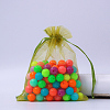 Rectangle Organza Drawstring Bags CON-PW0001-054C-15-1