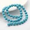Shell Pearl Beads Strands X-SP8MM245-2