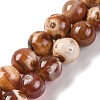 Natural Fire Crackle Agate Beads Strands G-G163-A01-02-2