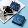 Cardboard Jewelry Bracelet Boxes X-CBOX-E009-02-6