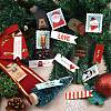 Paper Christmas Theme Gift Tags and Hange Tags CDIS-SZ0001-09-4
