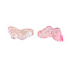 Transparent Spray Painted Glass Beads LS-GLAA-S190-018A-A01-3