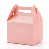 Creative Portable Foldable Paper Gift Box with Handles CON-E021-02C-2