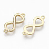 Brass Links Connectors KK-N231-188-NF-2