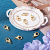 8Pcs Brass Lobster Claw Clasps KK-TA0002-70-4