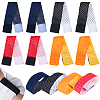 8Pcs 4 Colors Cloth Jersey Sleeve Bands AJEW-CP0005-97-1
