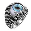 Unique 316L Stainless Steel Men Rings RJEW-BB06668-11-2