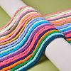 35 Strands 35 Style Handmade Polymer Clay Beads Strands CLAY-SZ0001-78-5