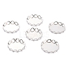 Non-Tarnish 304 Stainless Steel Cabochon Settings STAS-Y001-09E-P-1