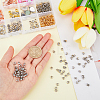 300Pcs 304 Stainless Steel Crimp Beads Covers STAS-HY0001-10-4