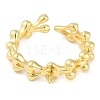 Brass Cuff Finger Ring Settings KK-L219-15B-G-2
