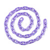 Acrylic Opaque Cable Chains PACR-N009-002E-2