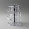 5-Layer Rotating Plastic Jewelry Storage Boxes AJEW-WH0258-621C-2