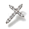 Brass Micro Pave Clear Cubic Zirconia Pendants CU-CBA9883-05C-P-2