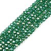 Electroplate Glass Beads Strands LS-EGLA-A044-T2mm-B18-1