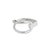 925 Sterling Silver Adjustable Cuff Rings for Women FS-WGF7E3B-01-3