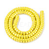 AB Color Plated Opaque Glass Beads Strands LS-GLAA-T026-3x6mm-P12-2