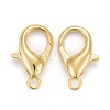 Zinc Alloy Lobster Claw Clasps E106-G-3