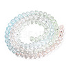 Transparent Glass Beads Strands GLAA-E036-07X-3