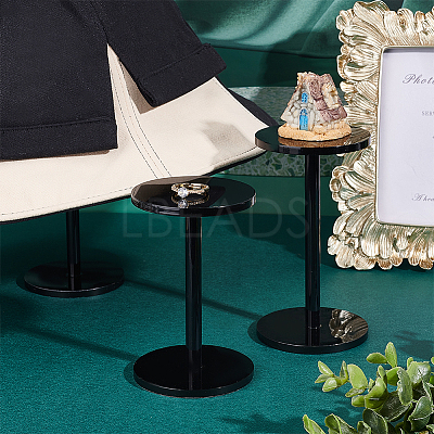 3Pcs 3 Sizes Acrylic Display Stand Risers ODIS-WH0025-86-1