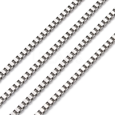 Tarnish Resistant 304 Stainless Steel Venetian Chains CHS-K001-34A-1