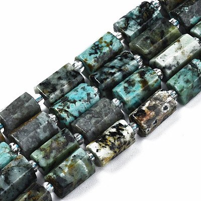 Natural African Turquoise(Jasper) Beads Strands G-S376-012-1