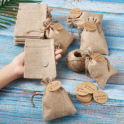 Burlap Packing Pouches ABAG-TA0001-13-1