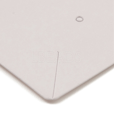 Rectangle Paper Earring Display Cards CDIS-D007-01G-1