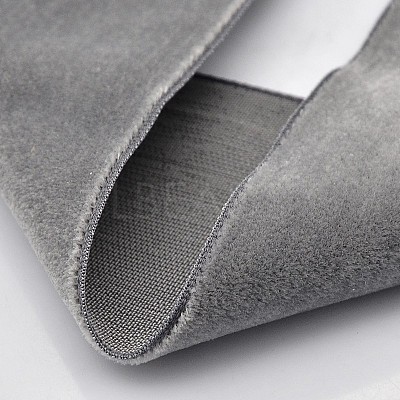 Polyester Velvet Ribbon for Gift Packing and Festival Decoration SRIB-M001-13mm-077-1