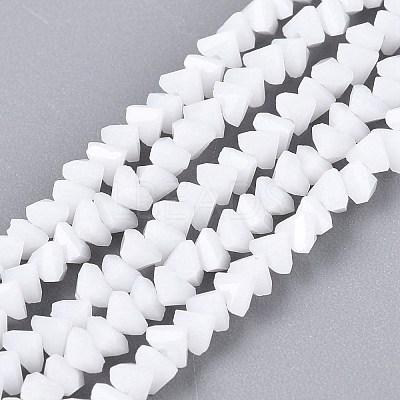 Opaque Glass Beads Strands GLAA-N019-3mm-02-1
