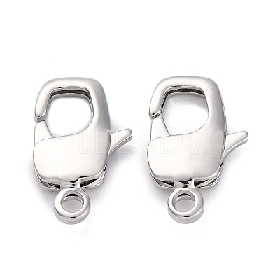 Brass Lobster Claw Clasps KK-H513-01A-P-1