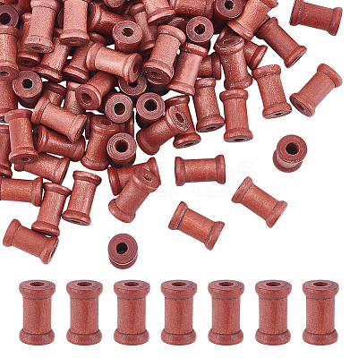 Wooden Empty Spools for Wire TOOL-WH0136-136-1